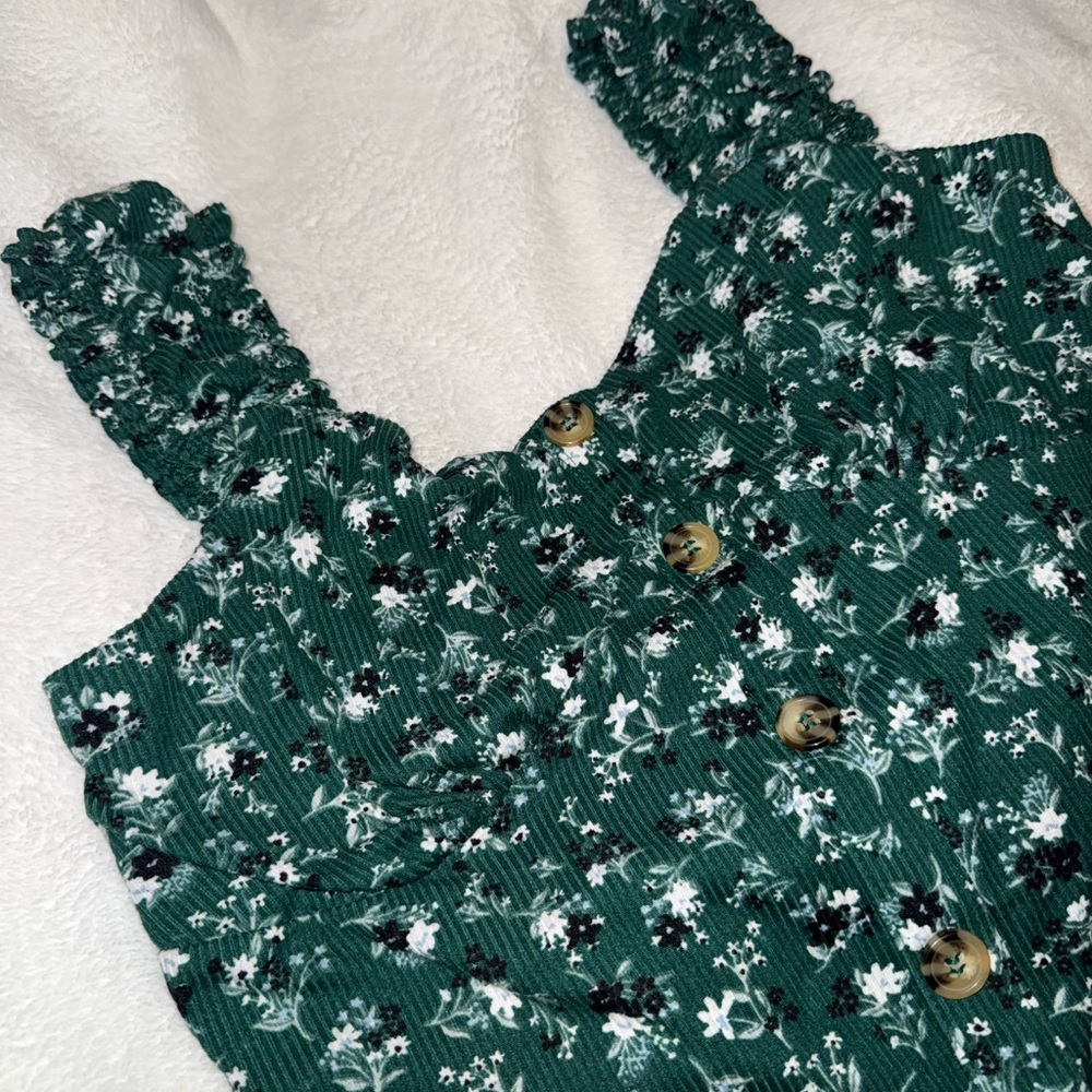Floral Button-Down Dress - Picture 2 of 4